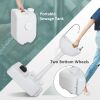 Portable Camping Sink, 4.5GAL Tank, 6.3GAL Recovery Tank, Handwashing Basin, Recycled Material, Outdoor Events, White