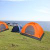 1-Person Waterproof Camping Dome Tent Outdoor Hiking Orange