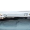 47" Aluminum Portable Camping Table, Folding Picnic Table with Handle & Storage, Silver