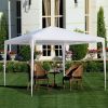 3 x 3m Waterproof Tent with Spiral Tubes White