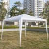3 x 3m Waterproof Tent with Spiral Tubes White