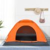 1-Person Waterproof Camping Dome Tent Outdoor Hiking Orange