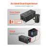Pure Sine Wave Inverter Charger, 3000 Watt, DC 24V to AC 120V Power Inverter with LCD Display, Remote Control