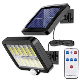 Splitter Solar Outdoor Light Street Light COD With Remote Control (Option: A)